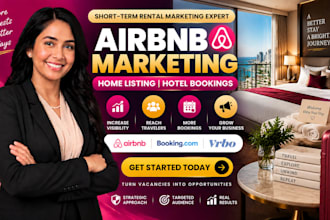 do airbnb promotion, airbnb marketing, home listing, hotel bookings