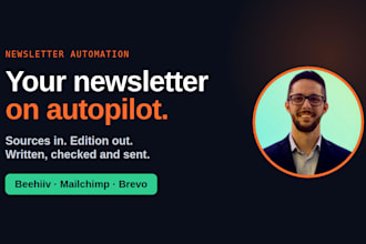 build an automated newsletter system with n8n and ai