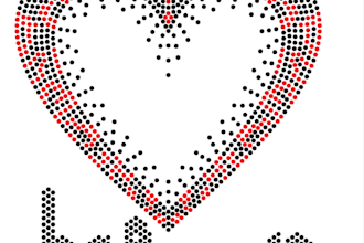create custom rhinestone template 6ss 10ss mutli color