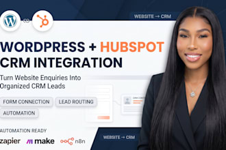 integrate wordpress forms with hubspot CRM automation and lead tracking