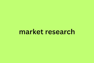 do market research and competitor analysis