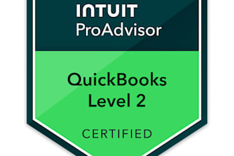 provide expert quickbooks online bookkeeping as a type 2 advanced proadvisor
