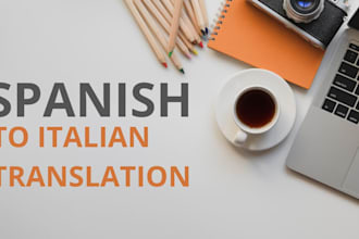 translate spanish to italian accurately and naturally