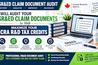 audit your sr and ed claim documents to help maximize your cra randd tax