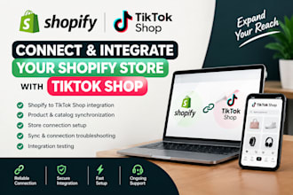 connect and integrate your shopify store with tiktok shop