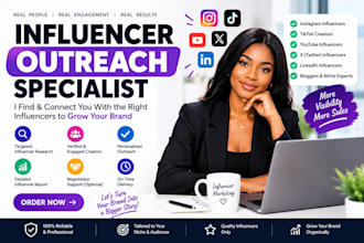 influencer research and outreach with micro influencers for your brand