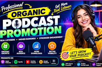 promote your podcast and grow downloads