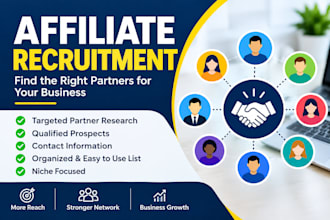recruit affiliate partners for your business
