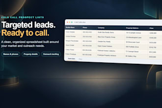 scrape realtor websites into a detailed spreadsheet