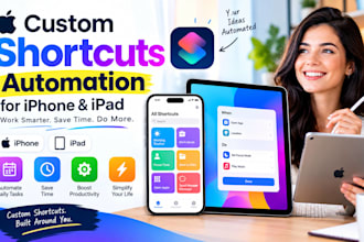 build custom apple shortcuts automation for iphone and ipad productivity