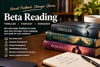 do beta reading, thriller beta reader, beta reader fantasy, romance beta reader