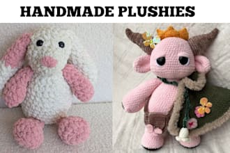 design dinosaur plush sewing pattern and illustrate reference sheet oc design