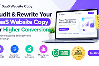 audit and rewrite your saas website copy for higher conversions