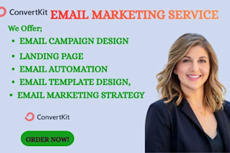 design convertkit email campaign kit e commerce sales promotion kit automation
