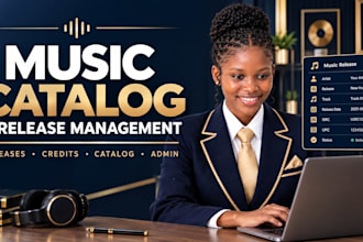 manage your music catalog releases and artist administration