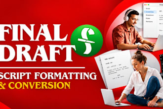 format or convert your script with final draft