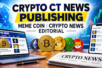 do crypto ct news publishing meme coin crypto news editorial
