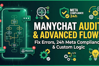 audit, fix, and optimize your manychat flows and meta compliance