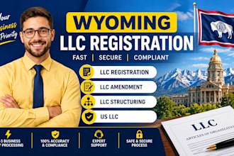 llc registration wyoming llc registration llc amendment llc structuring us llc