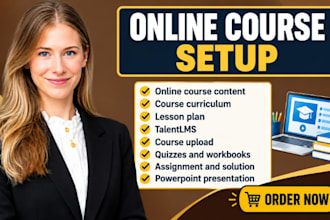 create course content on talentlms, learnworld, graphy, moodle and wordprss lms