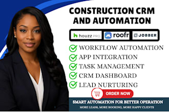 setup construction CRM design roofing wordpress website foreman houzz pro roofr