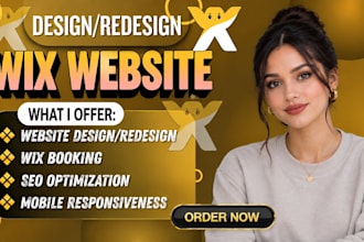 design wix website wix website redesign wix development wix website