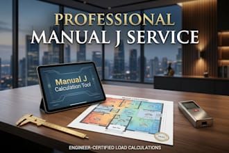 perform acca manual j hvac load calculation for residential homes