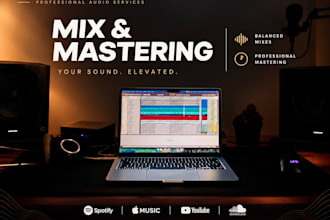 mix and master your trap, reggaeton and hip hop song
