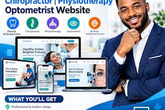 build shopify dentist dental clinic chiropractor physiotherapy optometrist store