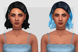 build a realistic custom sim with cc in sim 4