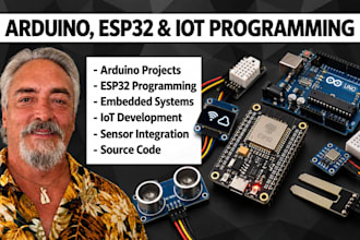 do arduino, esp32, embedded systems and iot programming