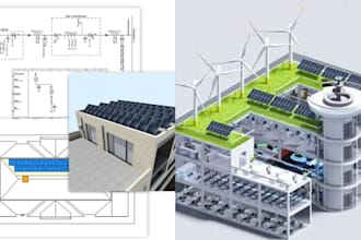 design solar pv systems, pv layouts and electrical drawings