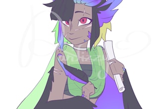 draw your oc as a png tuber