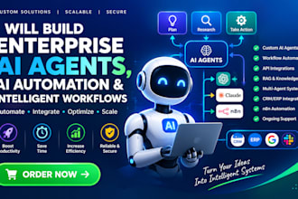 build enterprise ai agents ai automation and intelligent workflows