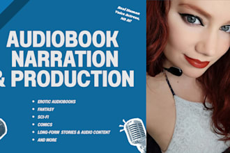 be your sultry erotic audiobook narrator, nsfw and sfw