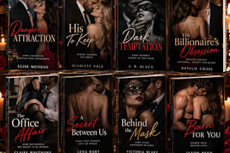 design a seductive professional erotica book cover