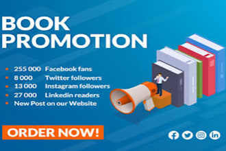do book marketing, book promotion, author promotion and book advertising