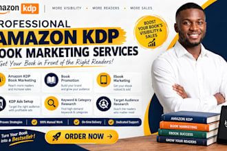 do amazon KDP book marketing, book promotion, ebook marketing and KDP ads