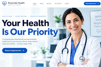 build squarespace private doctor website medical practice booking healthcare web