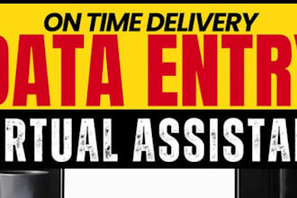 do data entry, copy paste, data scraping, email leads, pdf to excel data