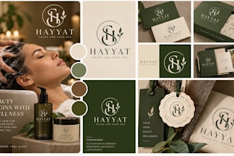 design business logo, brand identity and branding kit