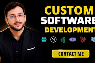 build custom erp crm pos hrm lms and inventory management web application system