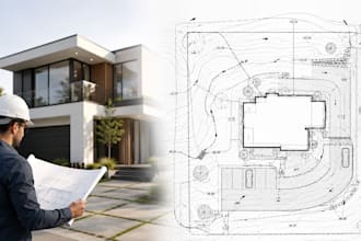 create a site grading plan and drainage plan for your property