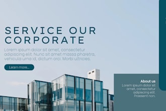 roofing company website design and quote landing page