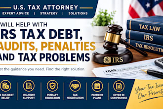 help with irs tax debt audits penalties and tax problems