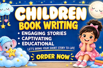 ghostwrite children book, for amazon KDP