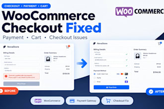 fix woocommerce checkout and payment gateway issues