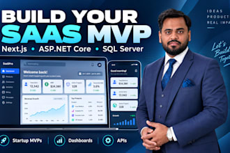 build a saas mvp web application