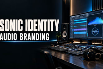 sonic logo audio signature identity branding sound effects intro outro music