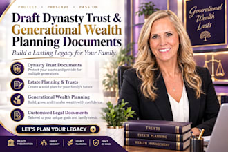 prepare special needs trust and estate planning documents for families